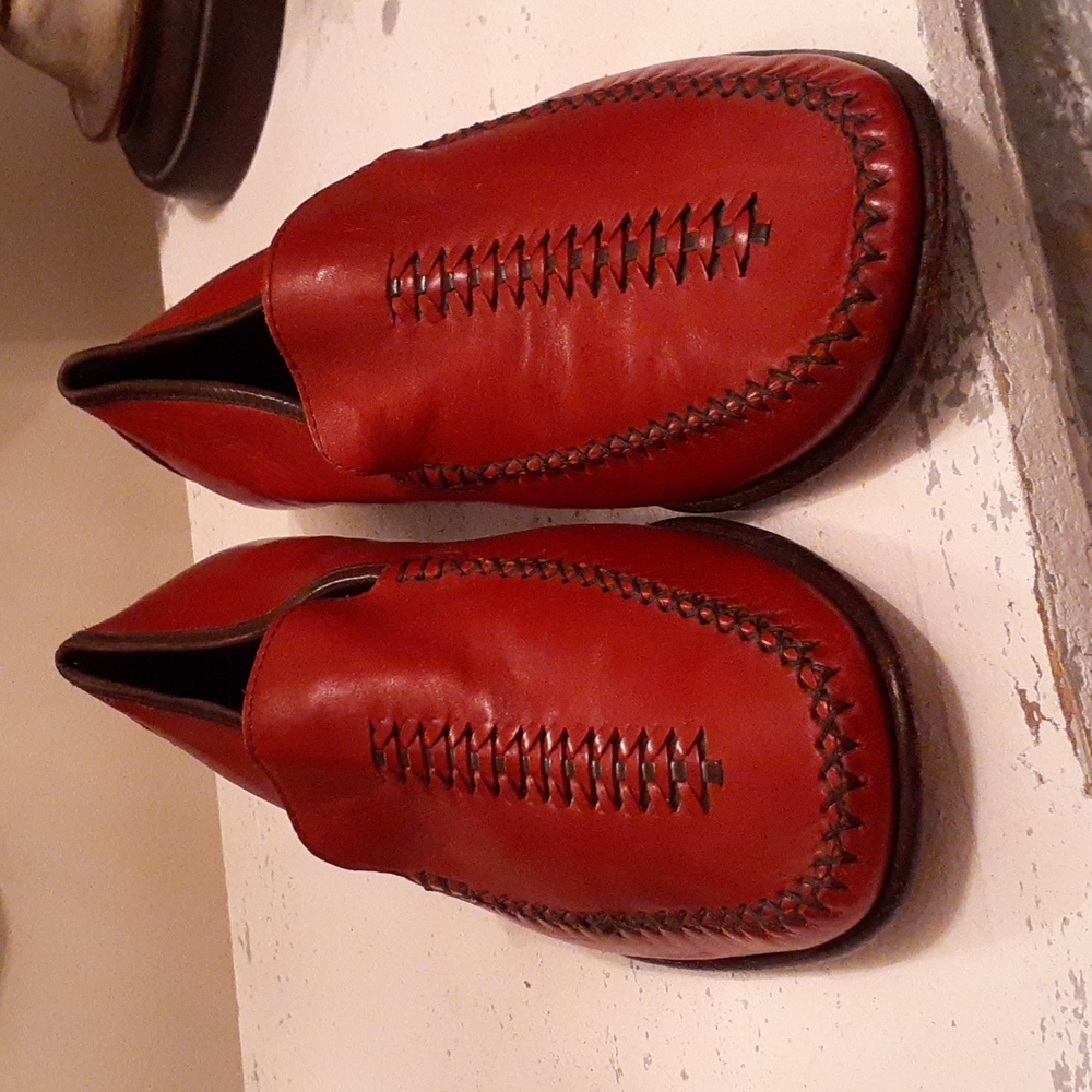 Cole Haan - Red Flat Shoes 👞